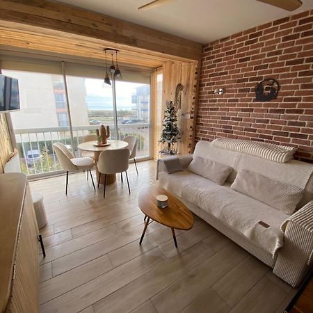 Beach Loft 4 Pers เลอบาร์กาแรส ภายนอก รูปภาพ