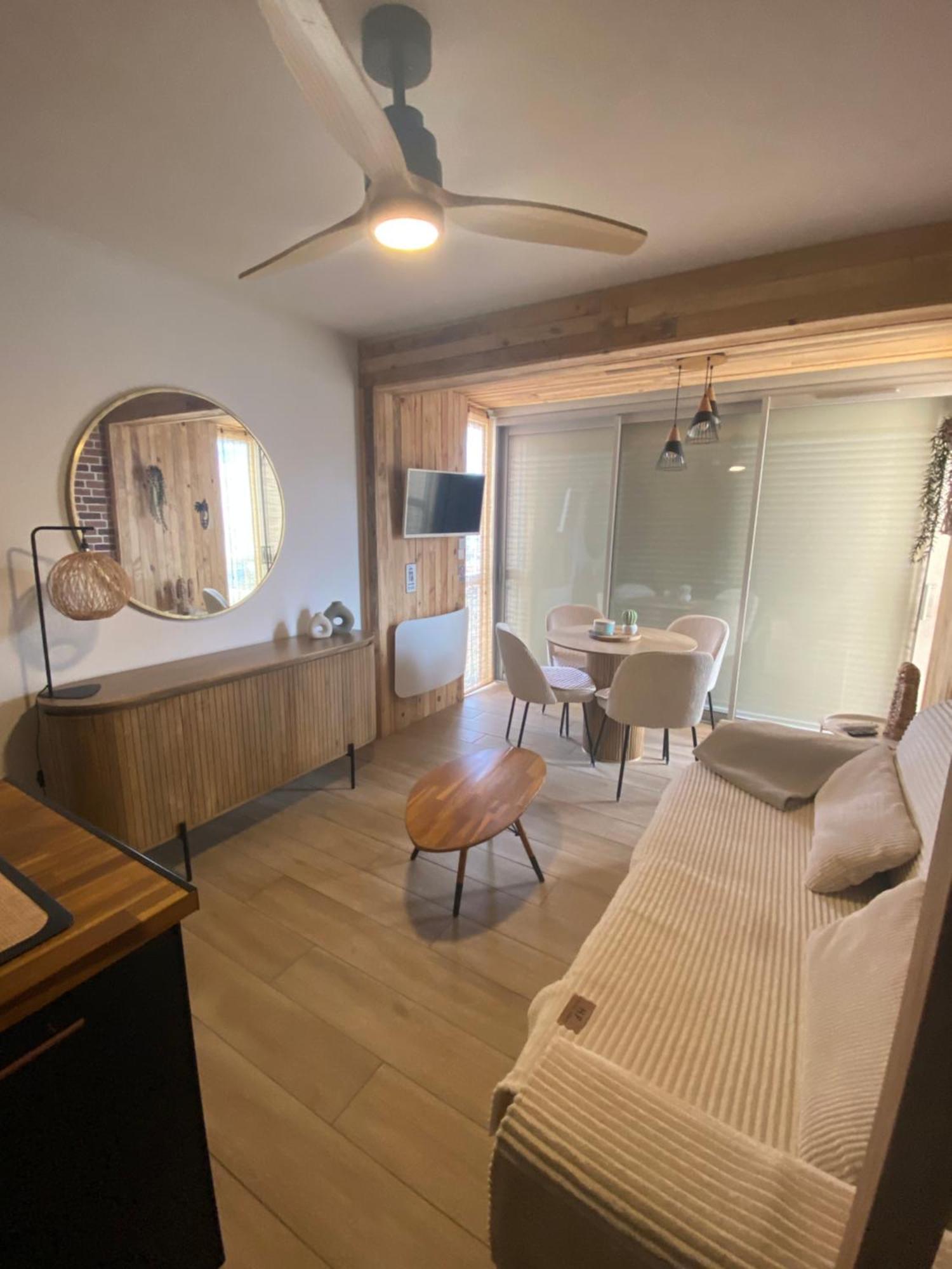 Beach Loft 4 Pers เลอบาร์กาแรส ภายนอก รูปภาพ