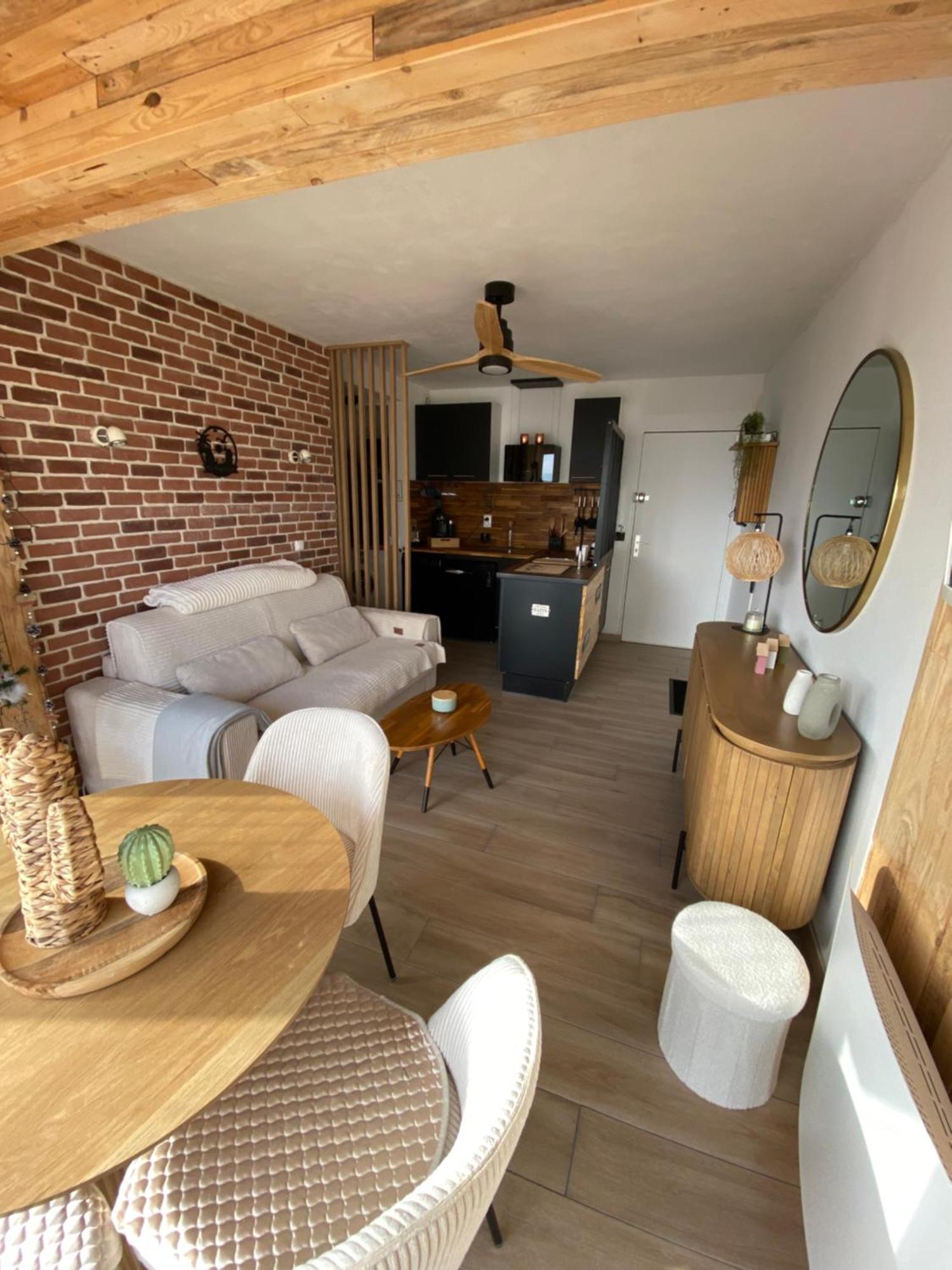 Beach Loft 4 Pers เลอบาร์กาแรส ภายนอก รูปภาพ
